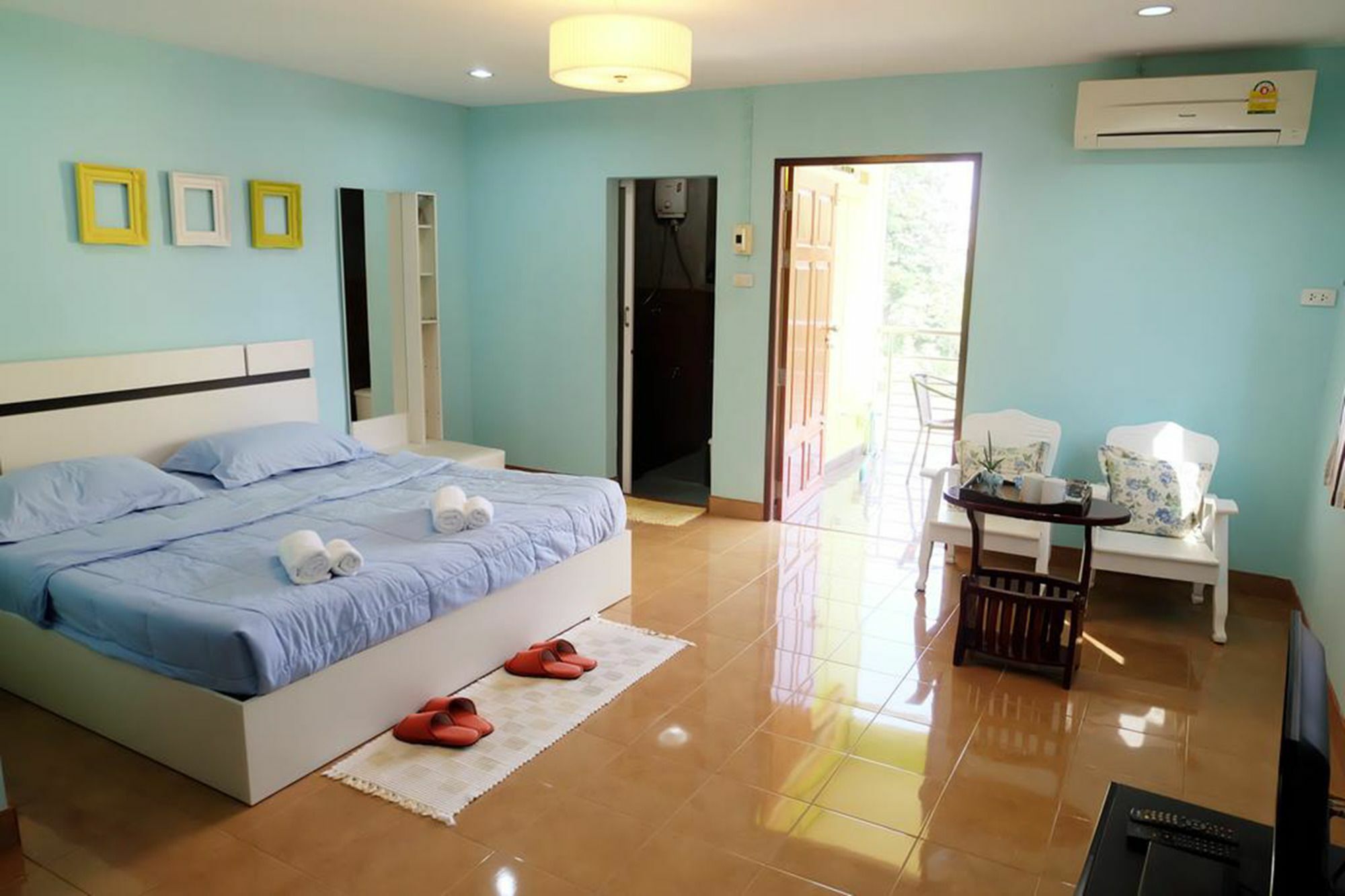 Green House At Trang Guesthouse Exterior foto