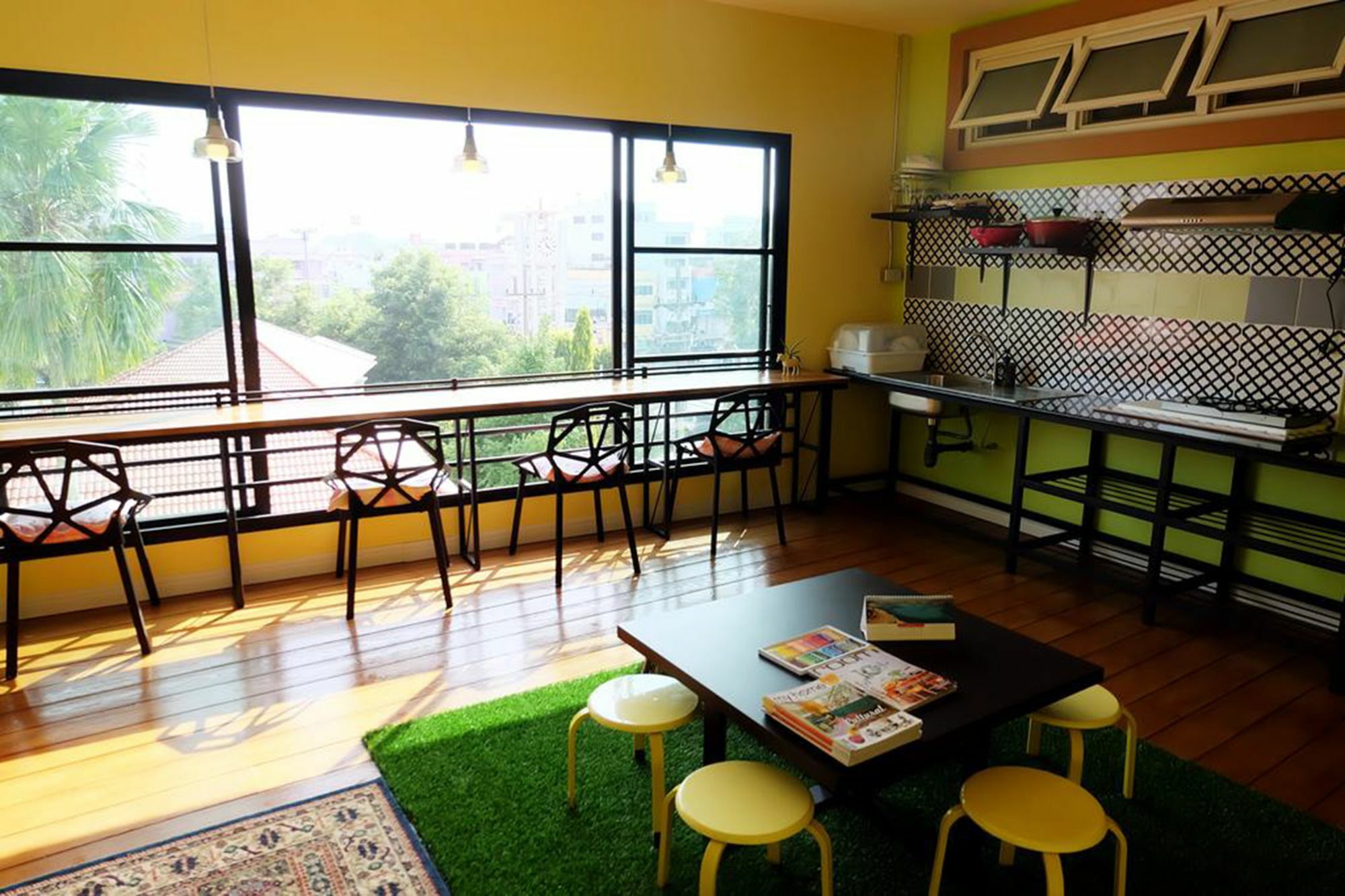 Green House At Trang Guesthouse Exterior foto